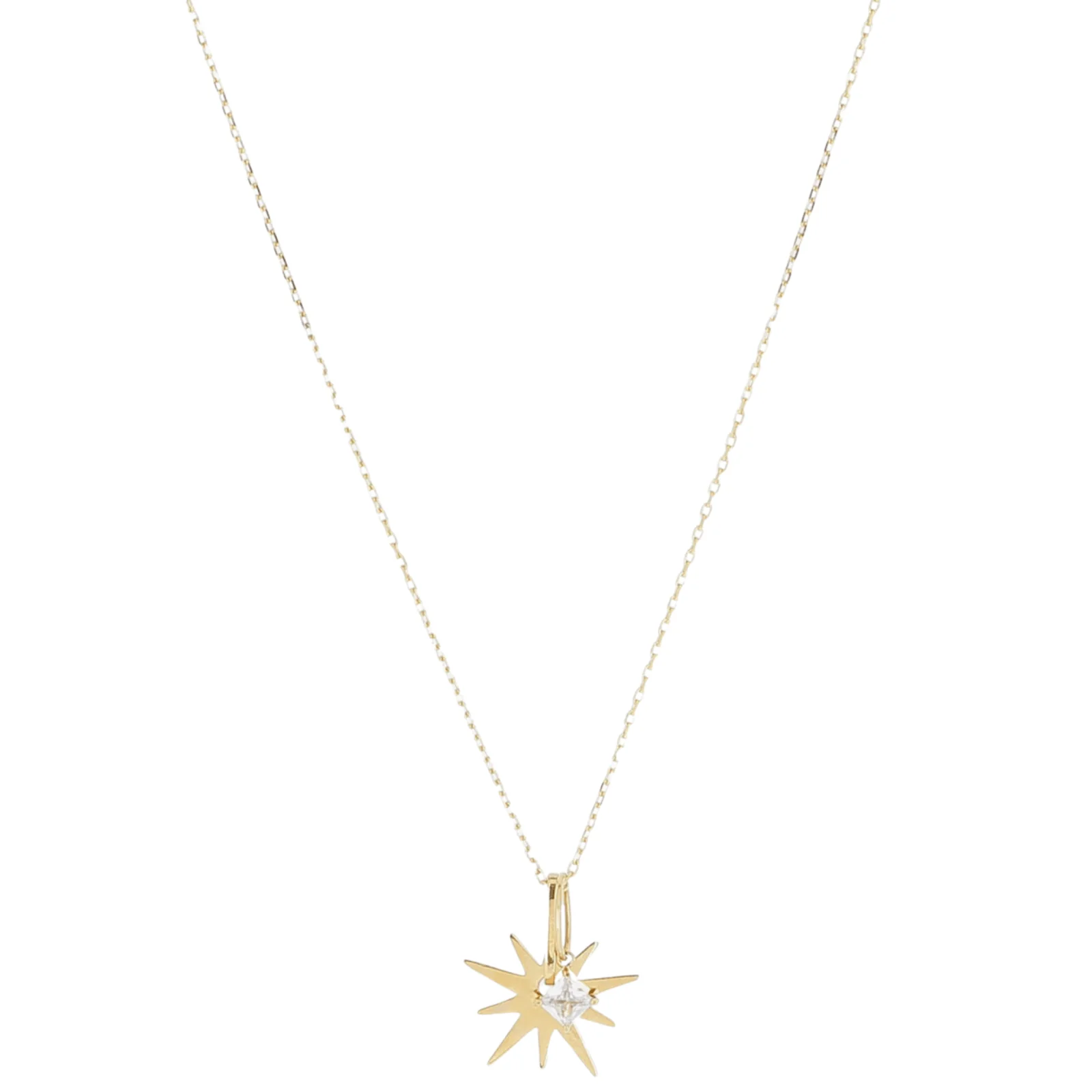 ZAG Gold Star Pendant Necklace
