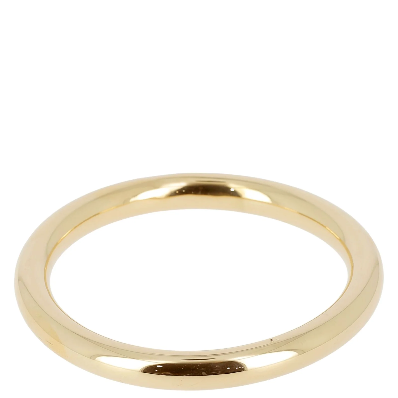 ZAG Jonc Gold Round Bangle - Chunky