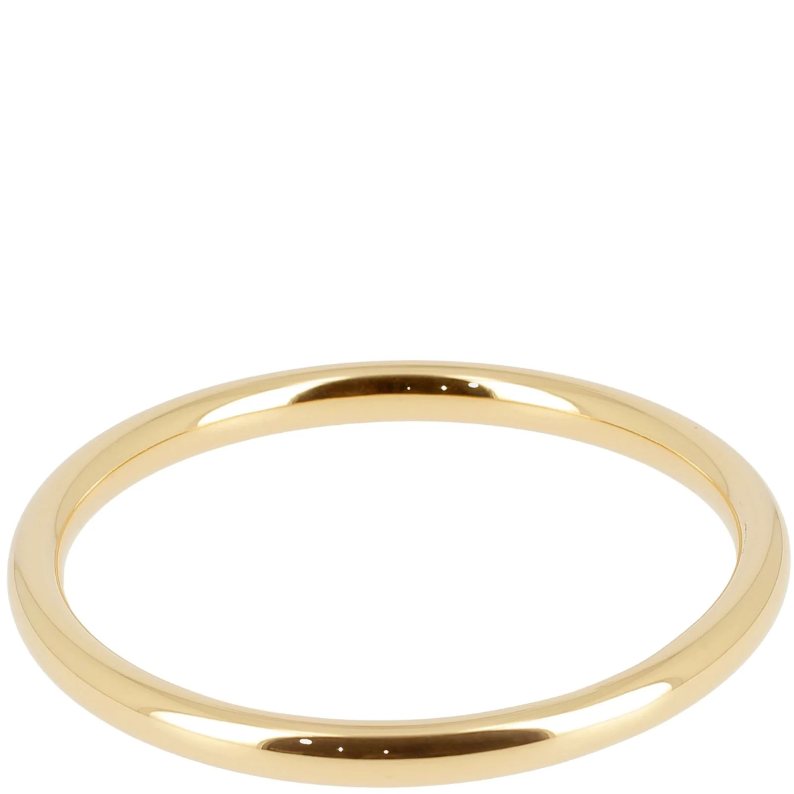 ZAG Jonc Gold Round Bangle - X Fine
