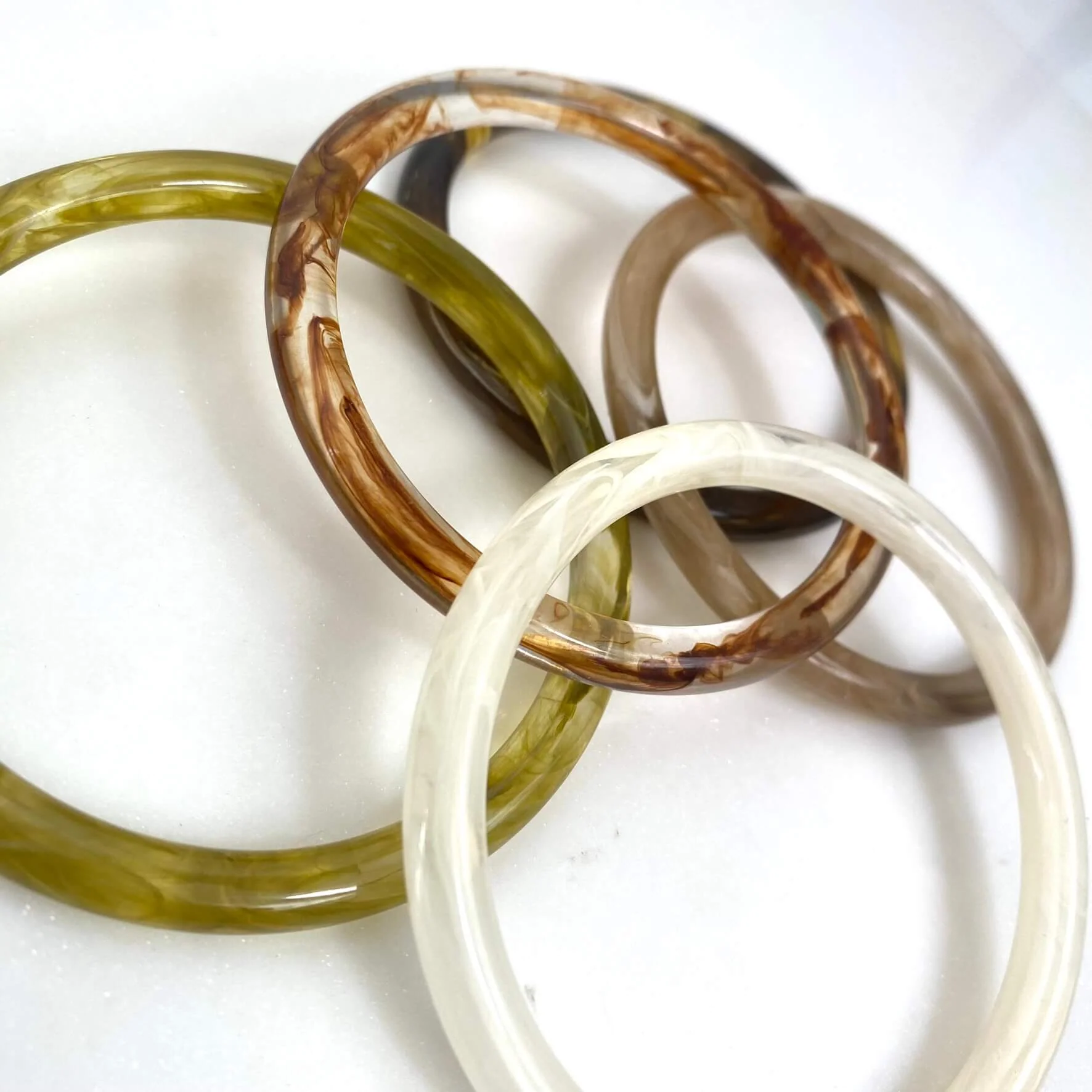 ZAG Jonc Perspex Bangle - Multiple Colours - Image 2