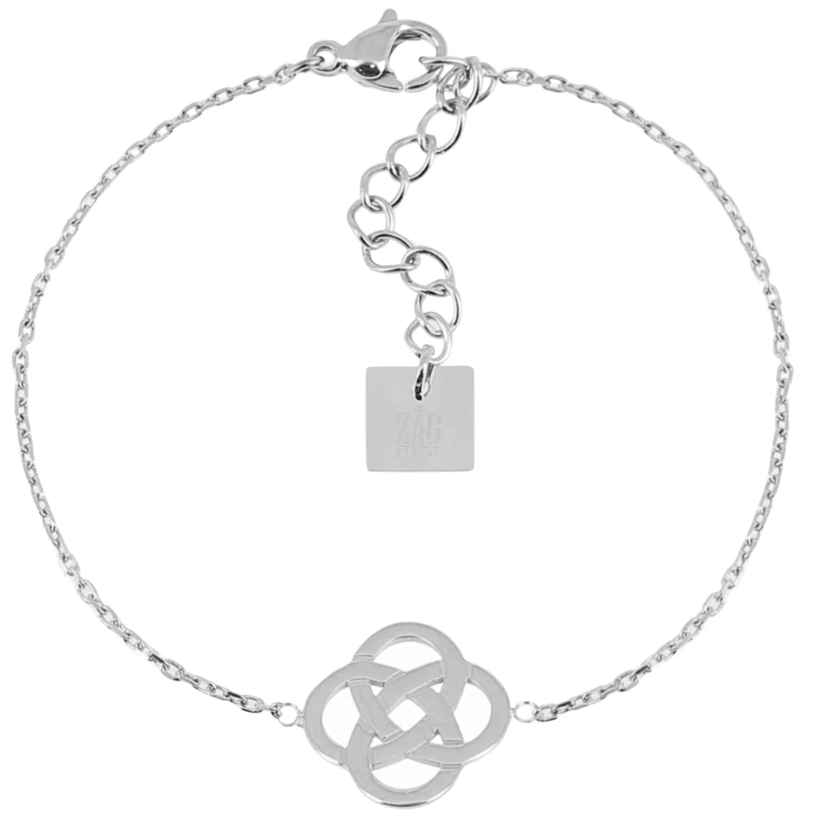 ZAG Silver Celtic Knot Bracelet