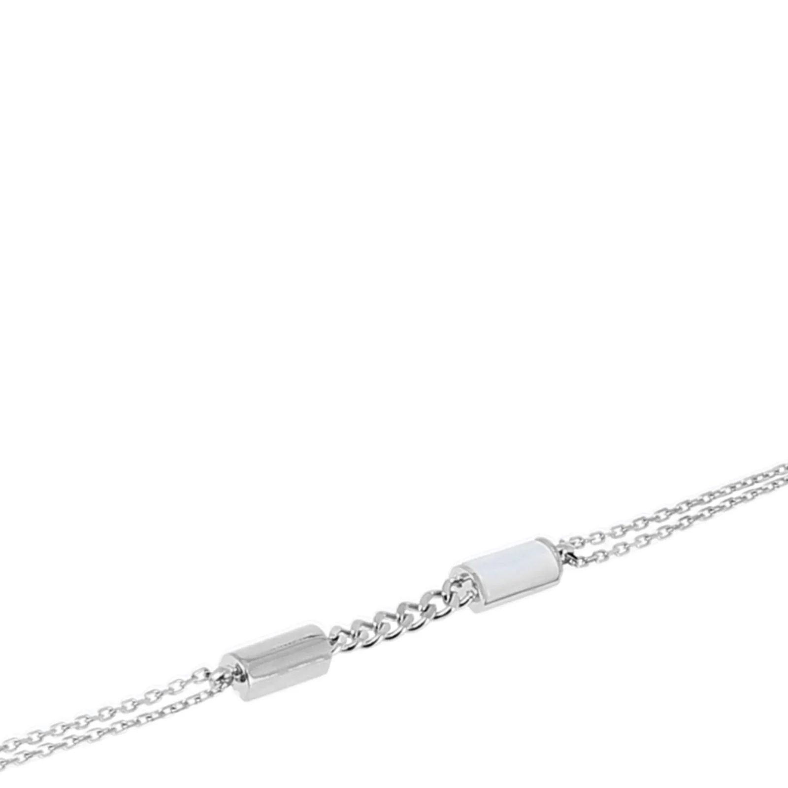 ZAG Simple Tube Silver Bracelet