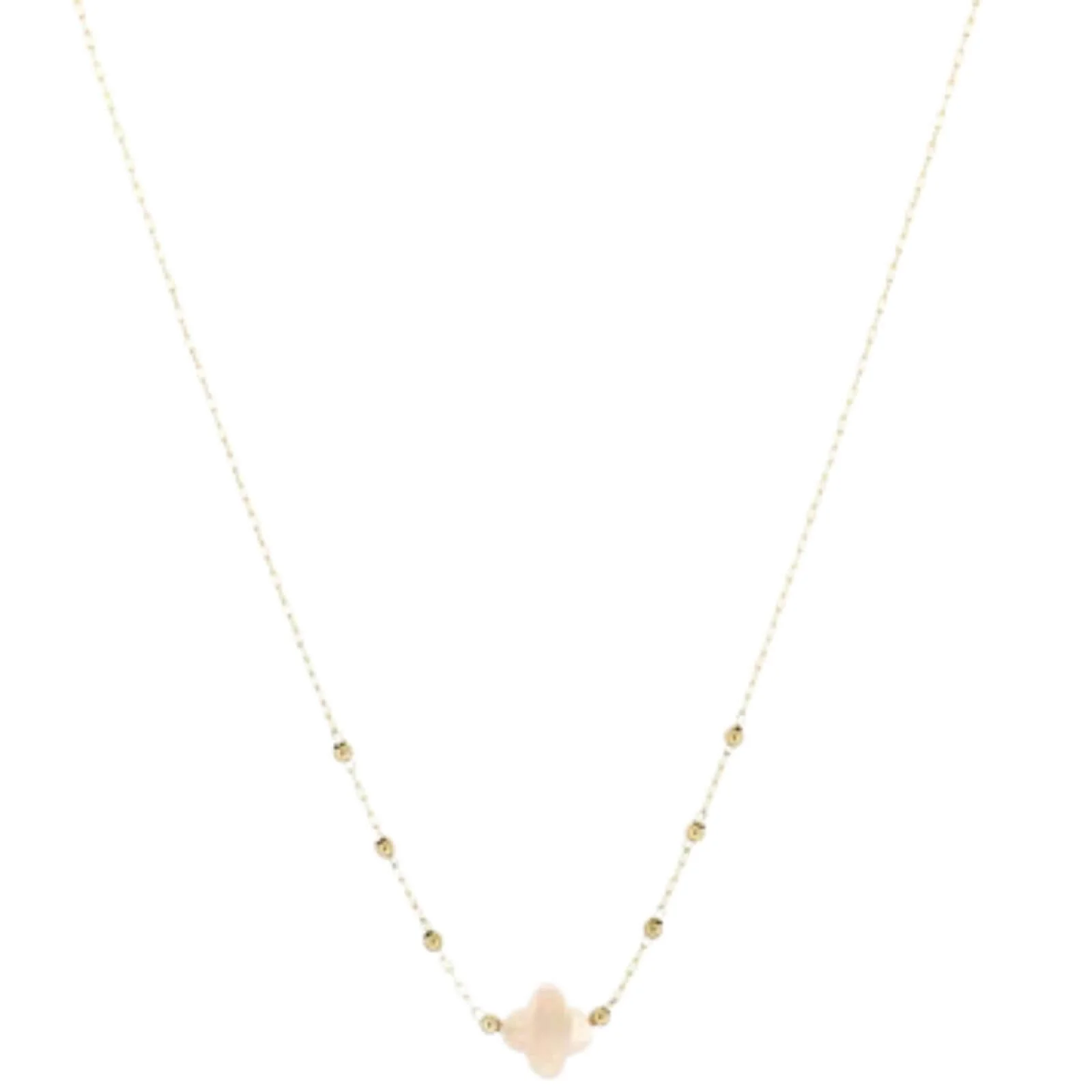 ZAG Velasquez Gold Necklace - Nude