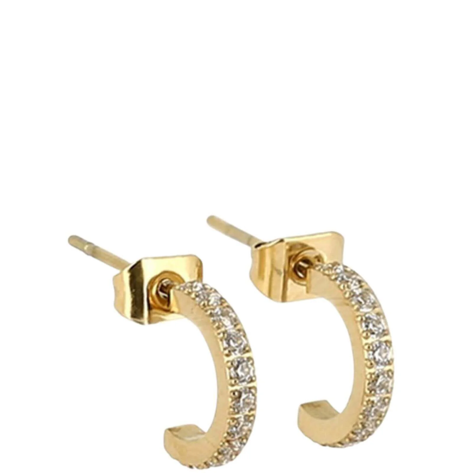 ZAG Winnie Gold Small Half Hoop Earrings
