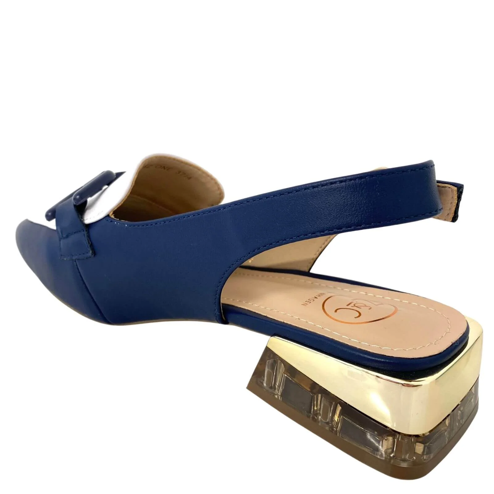 Zanni & Co Diraz One Sling Back Loafer - Navy - Image 2