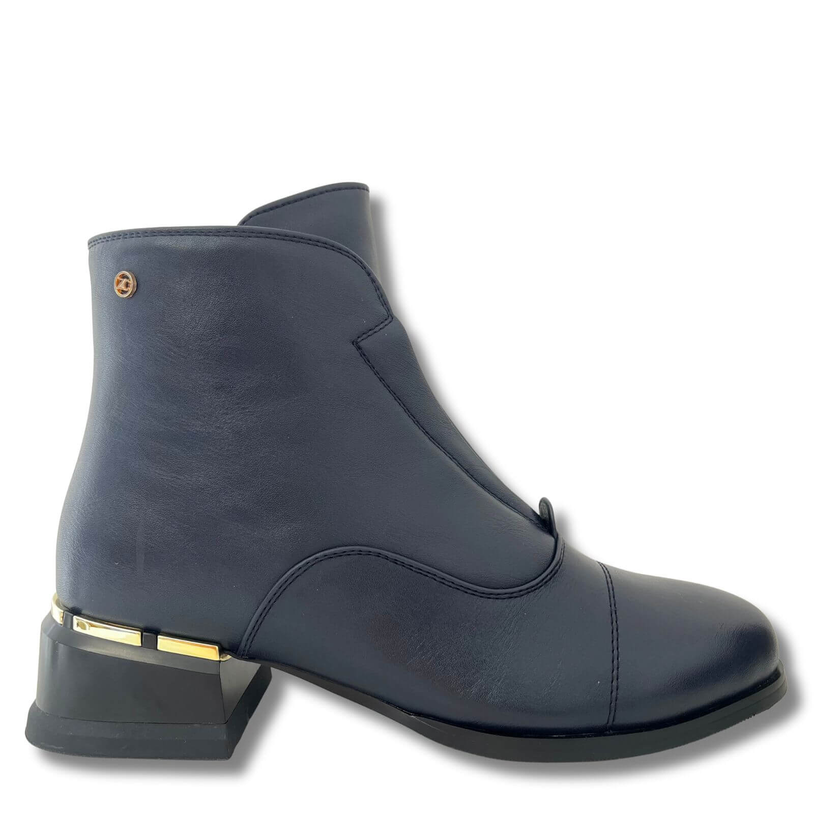 Zanni & Co Tidore One Ankle Boot - Cobalt Sequins