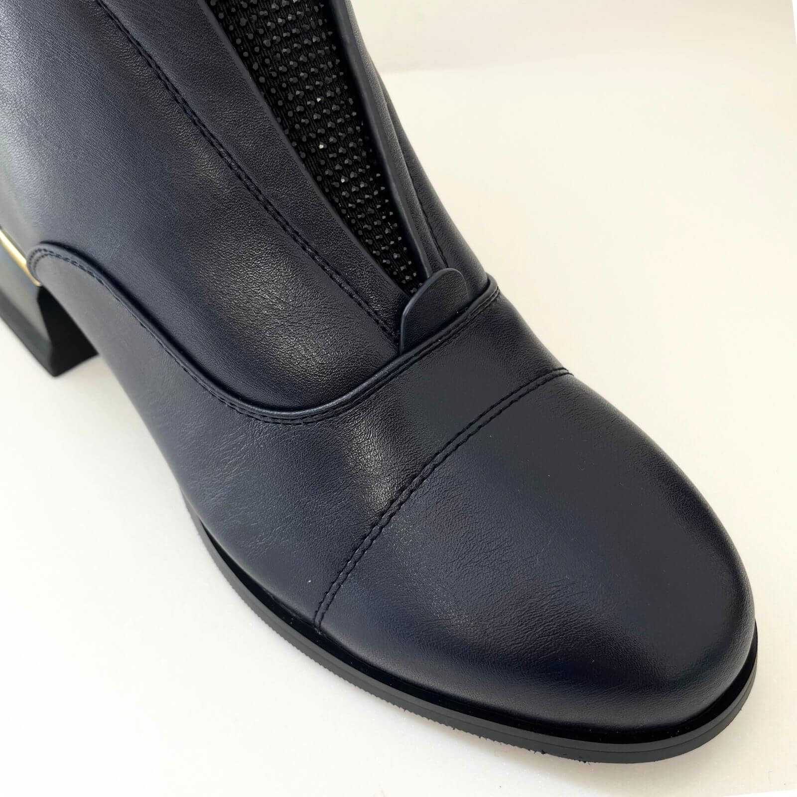 Zanni & Co Tidore One Ankle Boot - Cobalt Sequins - Image 3